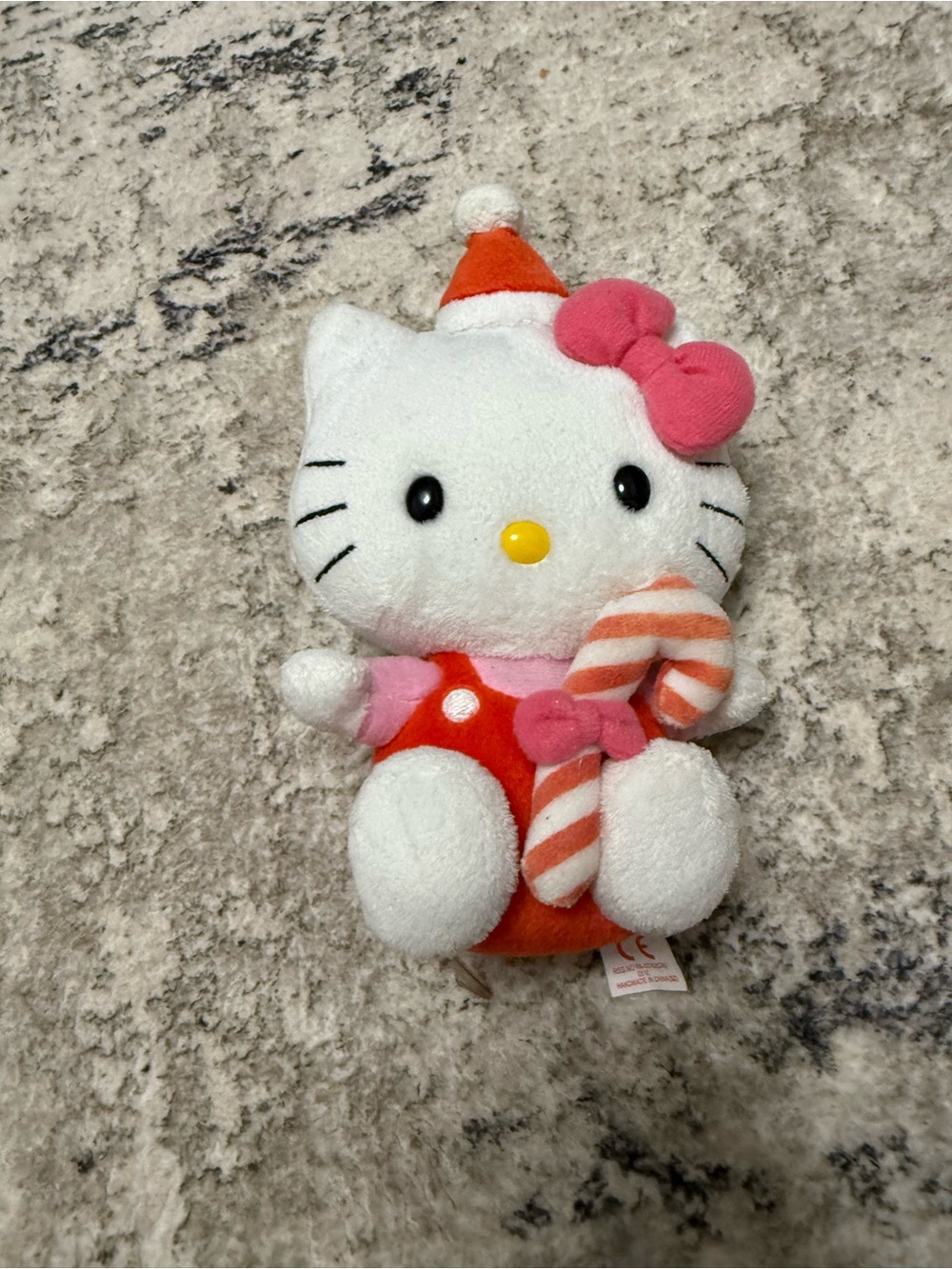 Ty Hello Kitty Plush Holiday Doll - White, Pink & Red